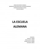 LA ESCUELA ALEMANA