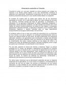 Alimentación sostenible en Colombia