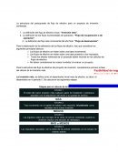 El presupuesto del flujo de efectivo.