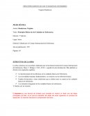 Resumen libro: Principios básicos de los cuidados de enfermería. Virginia Henderson.