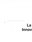 Tema: ¿Cómo se podría definir el concepto de innovación?