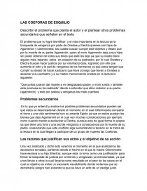 Coeforas de esquilo ensayo. Página 1
