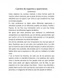 Cuentos de espantos y apariciones.