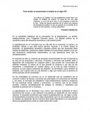 Para donde va encaminado el estado en el siglo XXI