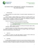 GUIA BASICA PARA LA PREVENCIÓN Y CONTROL DE INCENDIOS