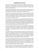 INFORME ECONOMICO DEL PERU- CEPAL