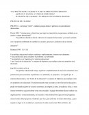 LAS POLÍTICAS DE CALIDAD” Y “LOS VALORES INSTITUCIONALES”