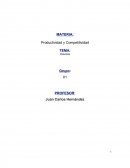 Productividad y competitividad. Fashion Jef