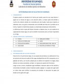 Determinacion de gluten en Harinas