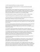 ¿Cuál es el papel de las finanzas en la empresa, comentarlo?