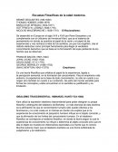 Escuelas Filosóficas de la edad moderna.