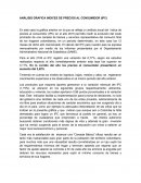 ANÁLISIS GRAFICA INDICES DE PRECIOS AL CONSUMIDOR (IPC)
