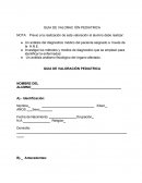 GUIA DE VALORAC IÓN PEDIATRICA