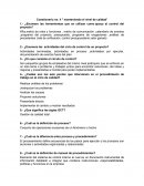 Cuestionario no. 4 " manteniendo el nivel de calidad"