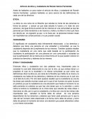 Artículo de ética y ciudadanía de Román García Fernández