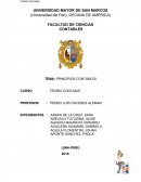 TEMA: PRINCIPIOS CONTABLES.