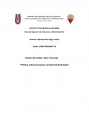 Políticas públicas mexicanas y el Desarrollo Sustentable.