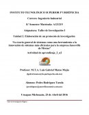 La teoría general de sistemas como una herramienta a la innovación de sistemas más eficientes para la empresa Janesville de México