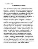 Tema: El dilema del caballero