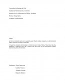 La Administración Pública (AP) es considerada una actividad evidente para el mundo moderno