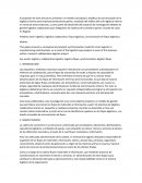 Modelo conceptual y analítico de sincronización de la logística interna para empresas productoras pymes.