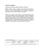 Planeación estratégica. Institución de Salud: Jurisdicción Sanitaria 03 Centro