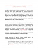 EL CONTROL INTERNO EN UNA EMPRESA.