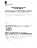 NORMAS PARA LA ELABORACION DE INFORME