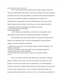 Cuento CENTE COUATL HUAN TLÁCATL.. Página 1