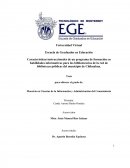 Características instruccionales de un programa de formación en habilidades informativas para los bibliotecarios de la red de bibliotecas públicas del municipio de Chihuahua.