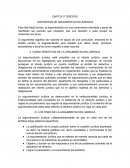 La argumentación de un abogado./