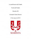 La justificación del estado.