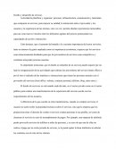 Diseño y desarrollo de servicio