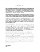 ¿Qué importa más? Marx analiza.