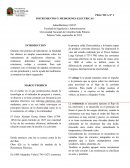 Informe de electricidad.