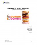 Análisis situación Dunkin Donuts