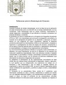 Reflexiones sobre la Metodología del Almanario