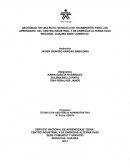 Informe Tecnico De Estadistica