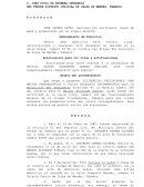 Ejemplo de demanda Civil.