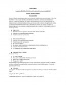 Asignatura: Cuidados de Enfermería de paciente de mayor complejidad