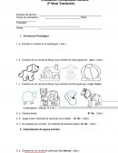 Evaluación Compresión Lectora.