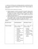 ¿Cuáles son las diferencias entre el marketing empresarial y el marketing de consumo masivo?