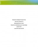 En el siguiente trabajo, presentaré la manera en la cual organizaré y planificaré la realización del proyecto final.