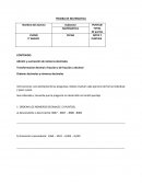 Examen matemática adición de números enteros, decimal y fracciones