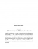 ¿Cuál es la importancia de conocer de dónde vengo, quien soy a dónde voy?