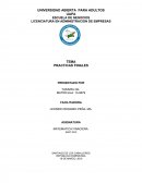 LA LICENCIATURA EN ADMINISTRACION DE EMPRESAS