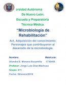Personajes que contribuyeron al desarrollo de la microbiología