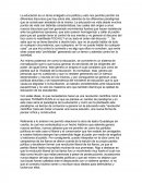La educación es un tema arraigado a la política y esto nos permite percibir los diferentes discursos que hay sobre ella