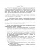 Que es un Estado Federal