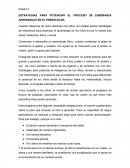 ESTRATEGIAS PARA POTENCIAR EL PROCESO DE ENSEÑANZA APRENDIZAJE EN EL PREESCOLAR.